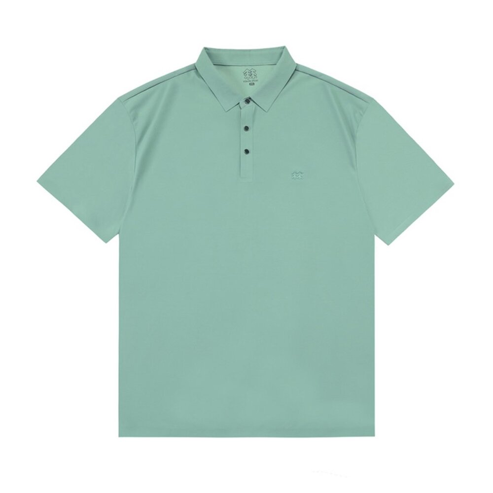 Kolon Sport Green Lapel POLO Shirt